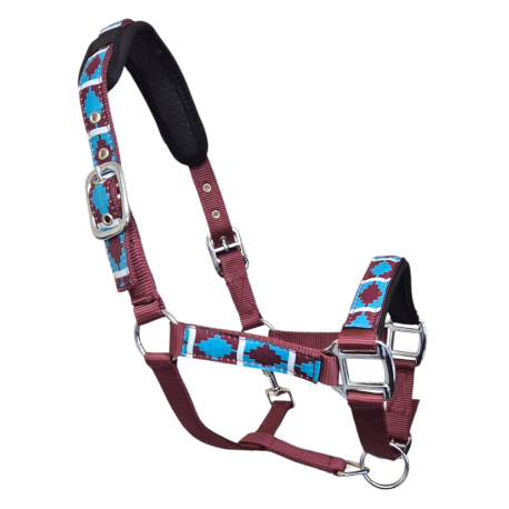 Medway Padded Polo Nylon Headcollar - Top Of The Clops