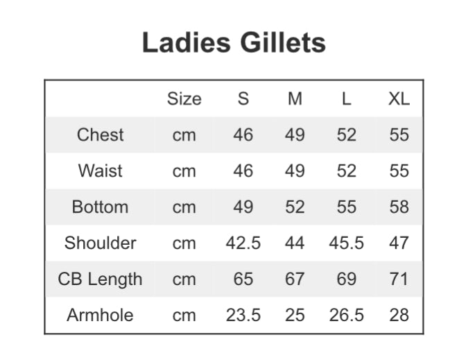 Gallop Womens Navy Gilet