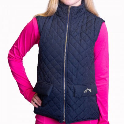 Gallop Womens Navy Gilet