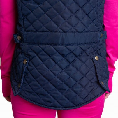 Gallop Womens Navy Gilet