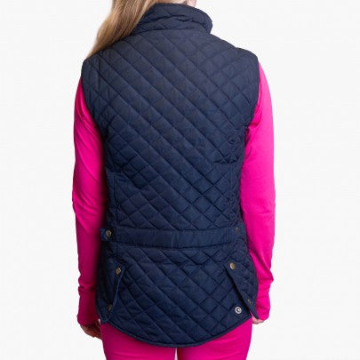 Gallop Womens Navy Gilet