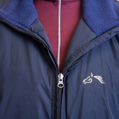 Gallop Unisex Navy Bomber Jacket
