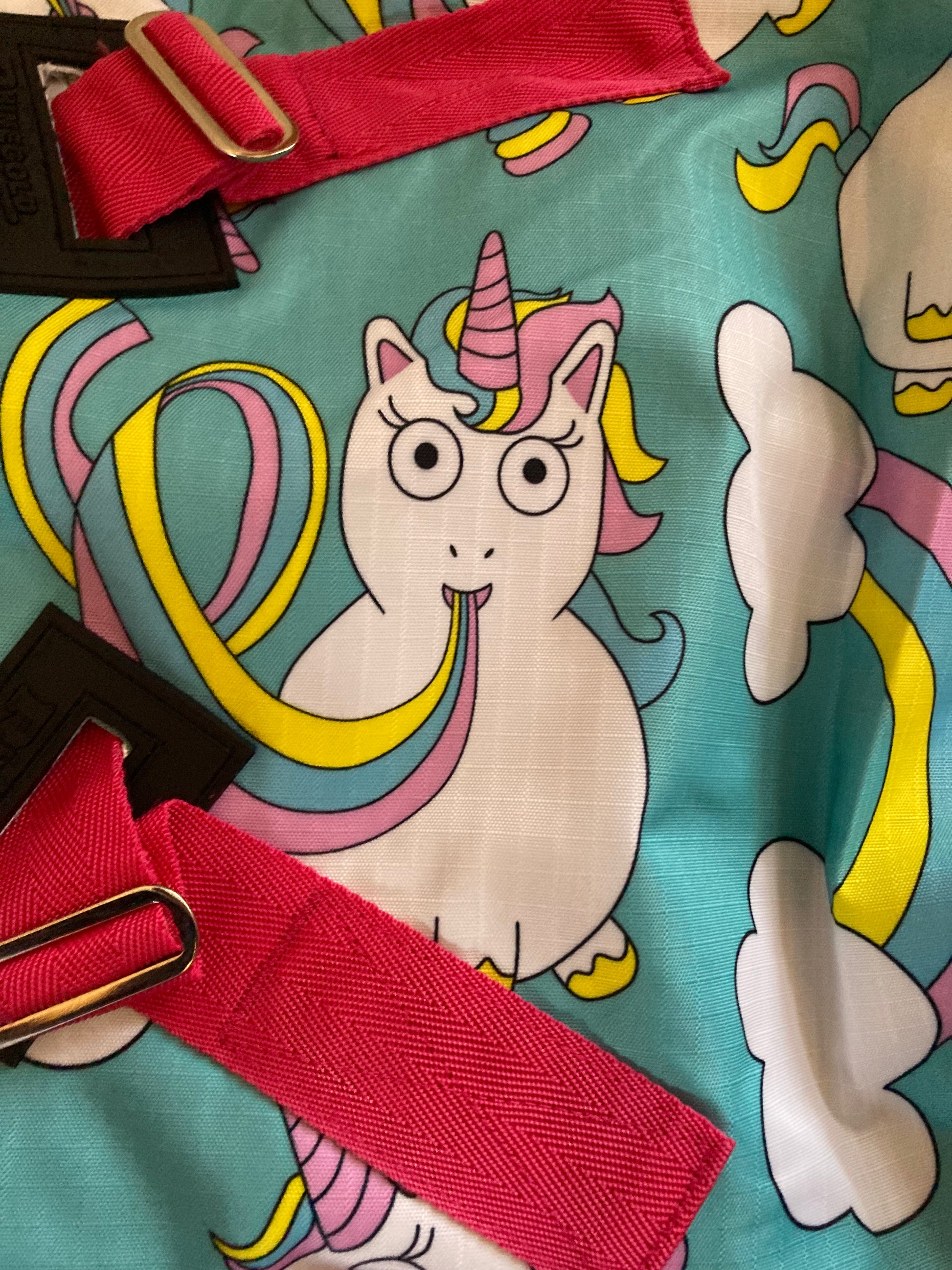 Rhinegold Unicorn Mini Torrent Outdoor Rug - Top Of The Clops