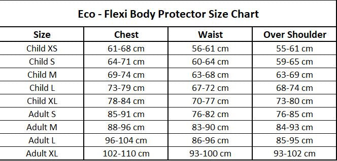 USG Eco-Flexi Adults Body Protector BETA 2018 Level 3 is
