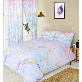 Unicorns Single Duvet Set