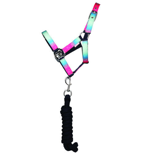 Dazzling Diamond Headcollar and Leadrope by Little Rider