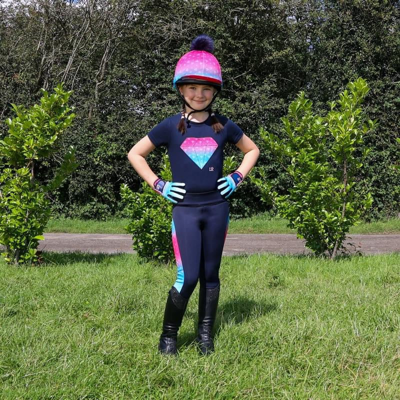 Dazzling Diamond Riding Tights by Little Rider - Top Of The Clops