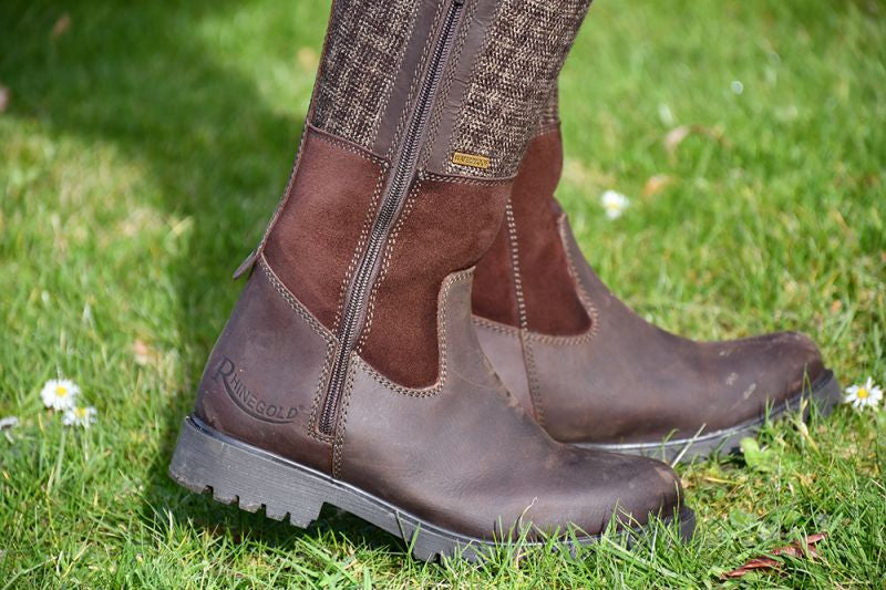 Rhinegold Albany Tweed Country Boot - Top Of The Clops