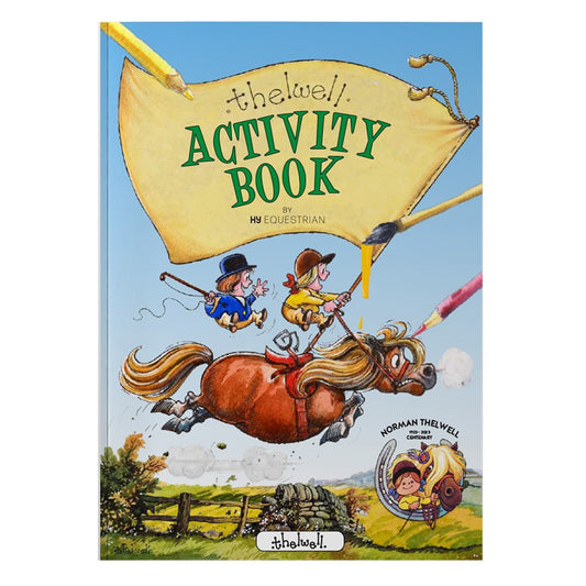 Hy Equestrian Thelwell Collection Activity Book - Top Of The Clops