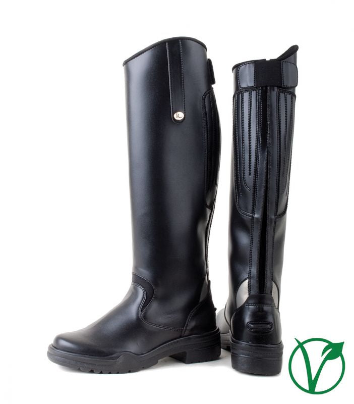 Rhinegold Nebraska Wider Fit Long Synthetic Riding Boots - Top Of The Clops