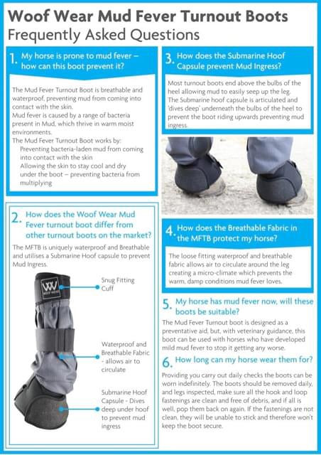 Woof Wear Mud Fever Turnout Boot - Top Of The Clops