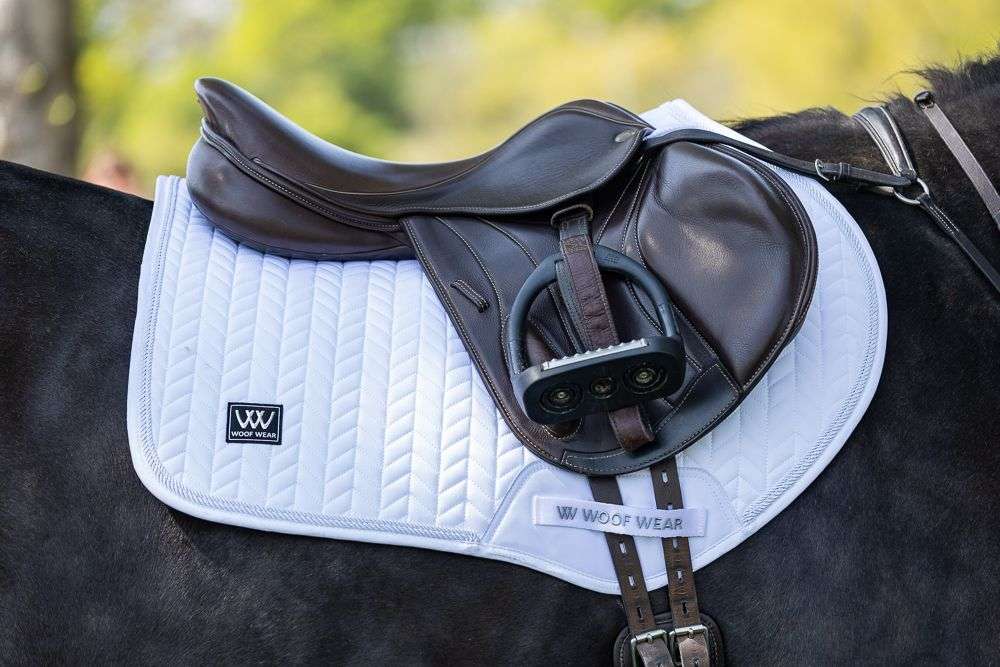 Woof Wear Herringbone Close Contact Saddle Pad