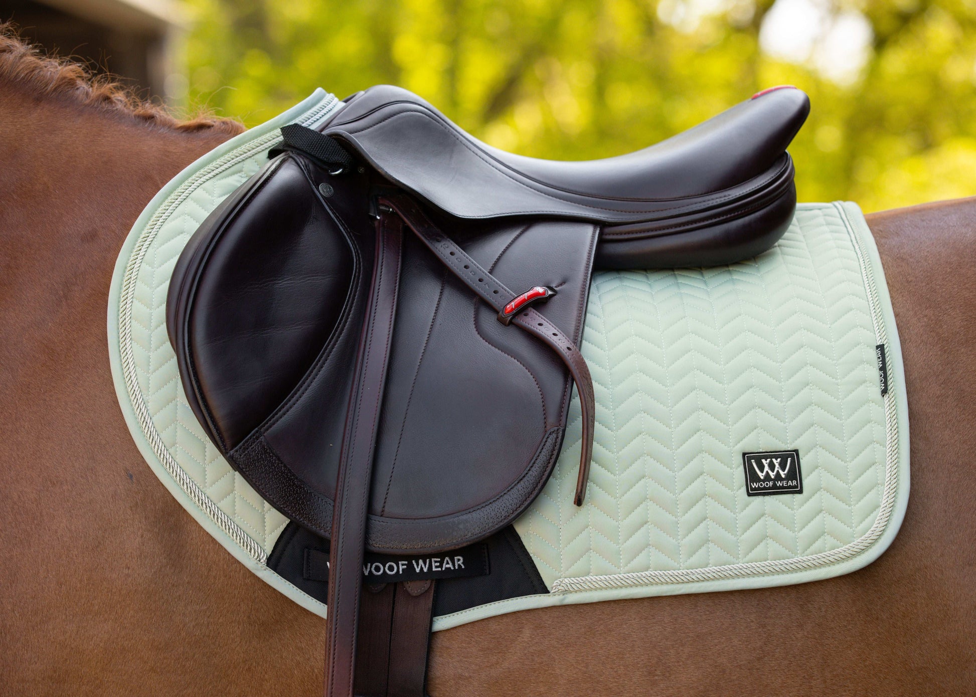 Woof Wear Herringbone Close Contact Saddle Pad