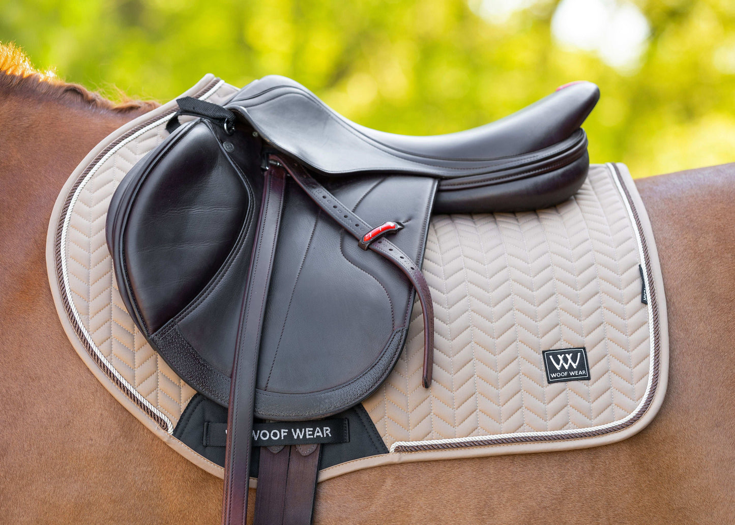 Woof Wear Herringbone Close Contact Saddle Pad