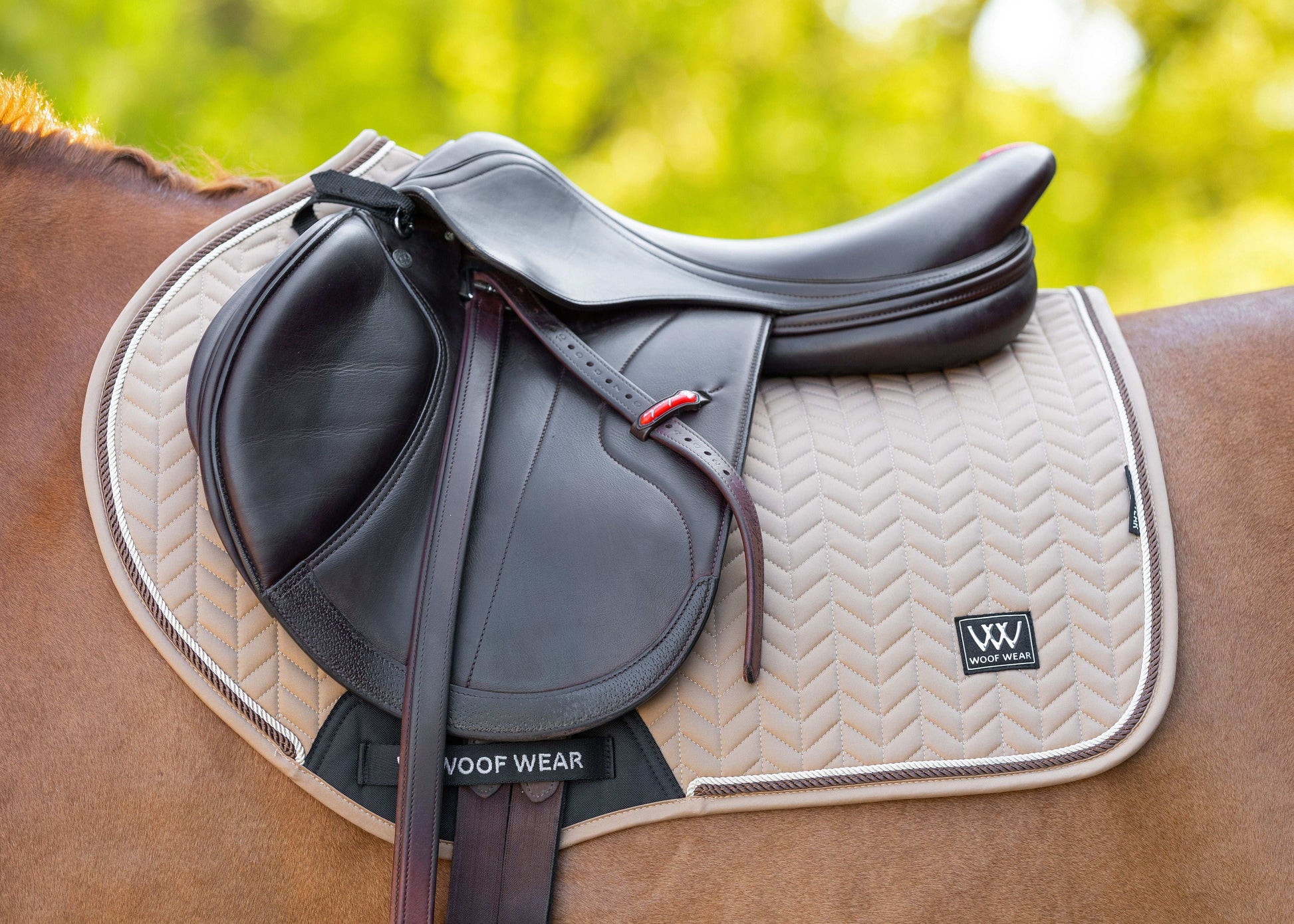 Woof Wear Herringbone Close Contact Saddle Pad