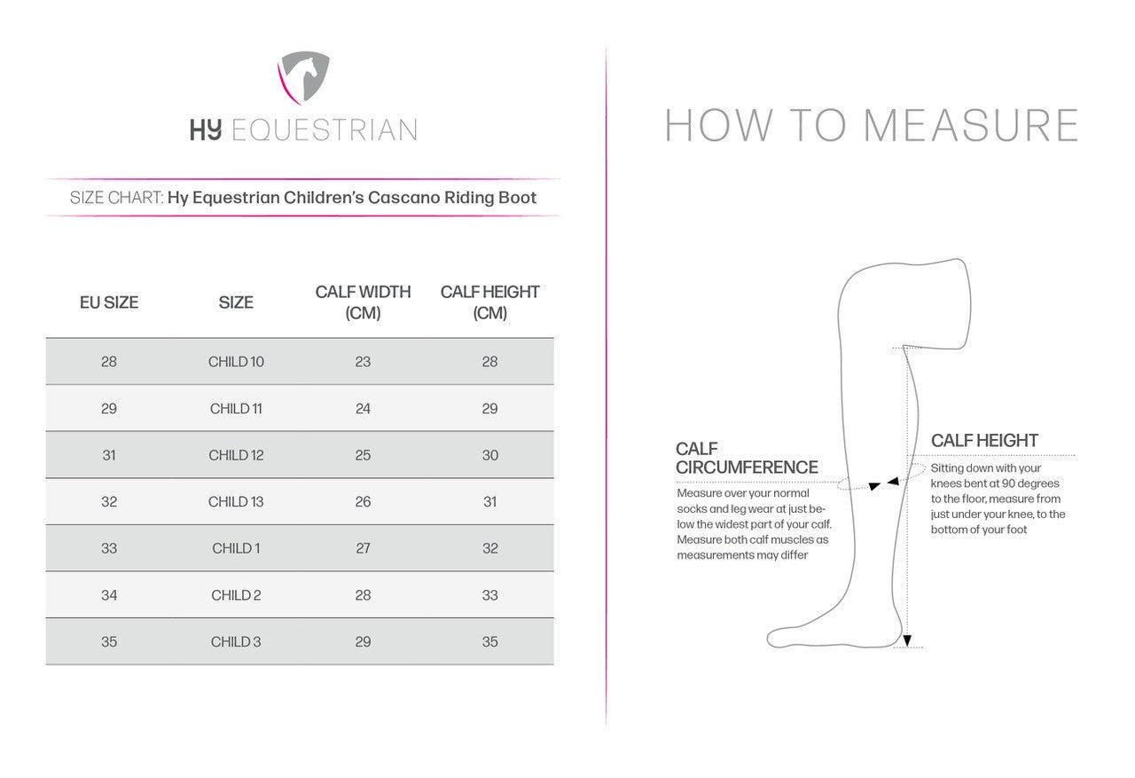 Hy Equestrian Cascano Child’s Riding Boot