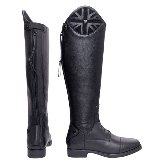Hy Equestrian Adults Union Jack Riding Boots - Top Of The Clops