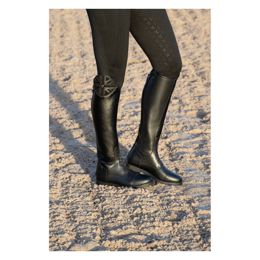 Hy Equestrian Adults Union Jack Riding Boots - Top Of The Clops