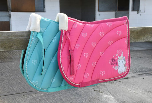 Rhinegold Unicorn Saddle Pad - Top Of The Clops