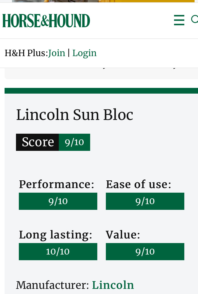 Lincoln Sun Bloc - Top Of The Clops