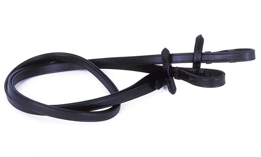 Heritage English Leather Plain Reins - Top Of The Clops