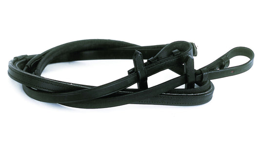 Heritage English Leather Inside Grip Reins - Top Of The Clops
