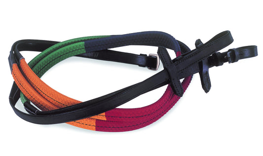 Windsor Multi-Coloured Rubber Reins - Top Of The Clops