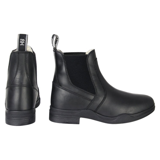 HyLAND Fleece Lined Wax Leather Jodhpur Boot - Top Of The Clops