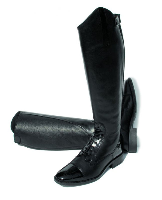 Rhinegold 'Elite' Santorini Long Leather Riding Boots hi - Top Of The Clops