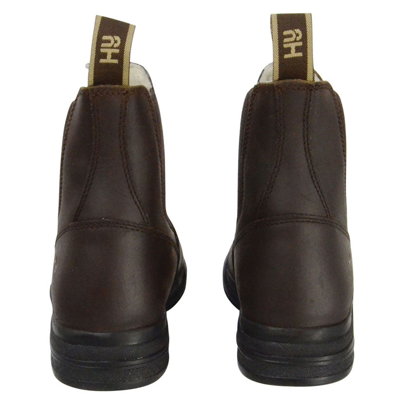 HyLAND Fleece Lined Wax Leather Jodhpur Boot - Top Of The Clops