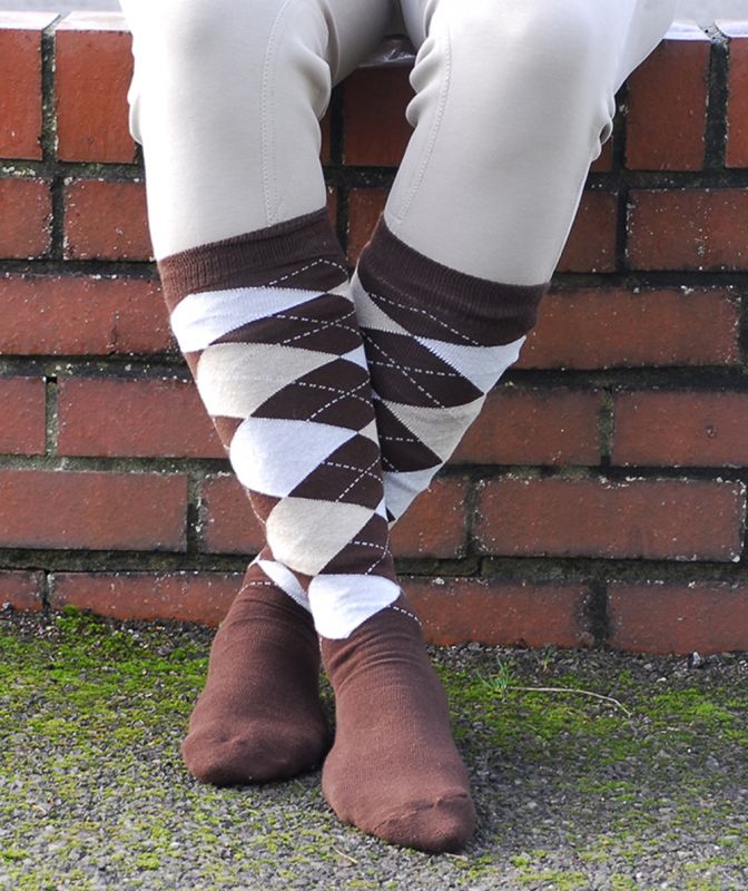 Rhinegold Mens Fully Cushioned Sole Riding Socks - Top Of The Clops