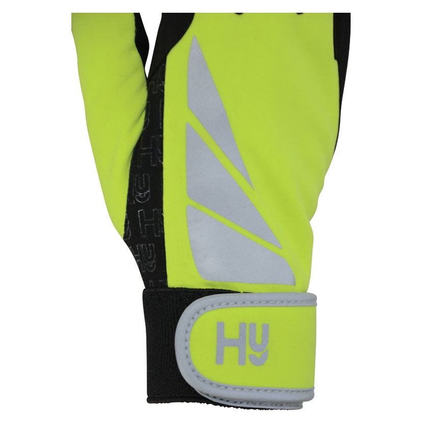 Hy5 Reflector Riding Gloves - Top Of The Clops
