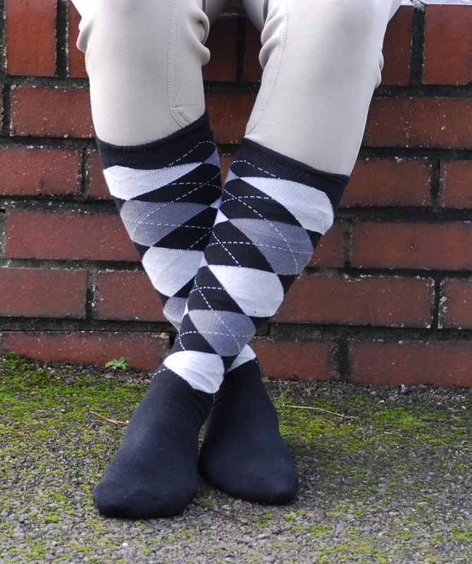 Rhinegold Mens Fully Cushioned Sole Riding Socks - Top Of The Clops