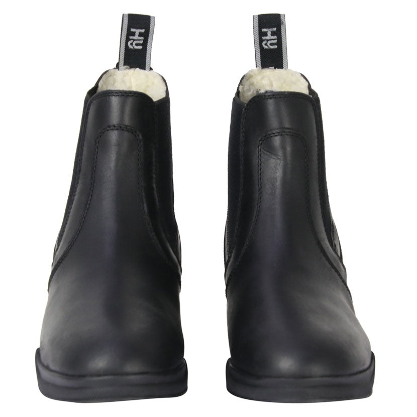 HyLAND Fleece Lined Wax Leather Jodhpur Boot - Top Of The Clops