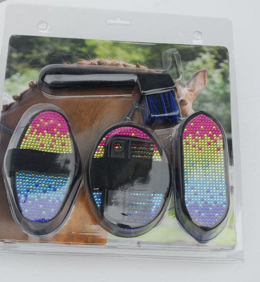 Rhinegold Junior Glitter Grooming Kit - Top Of The Clops