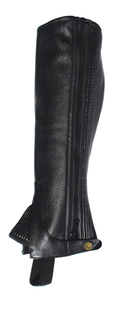 Rhinegold Adults Leather Gaiters - Top Of The Clops