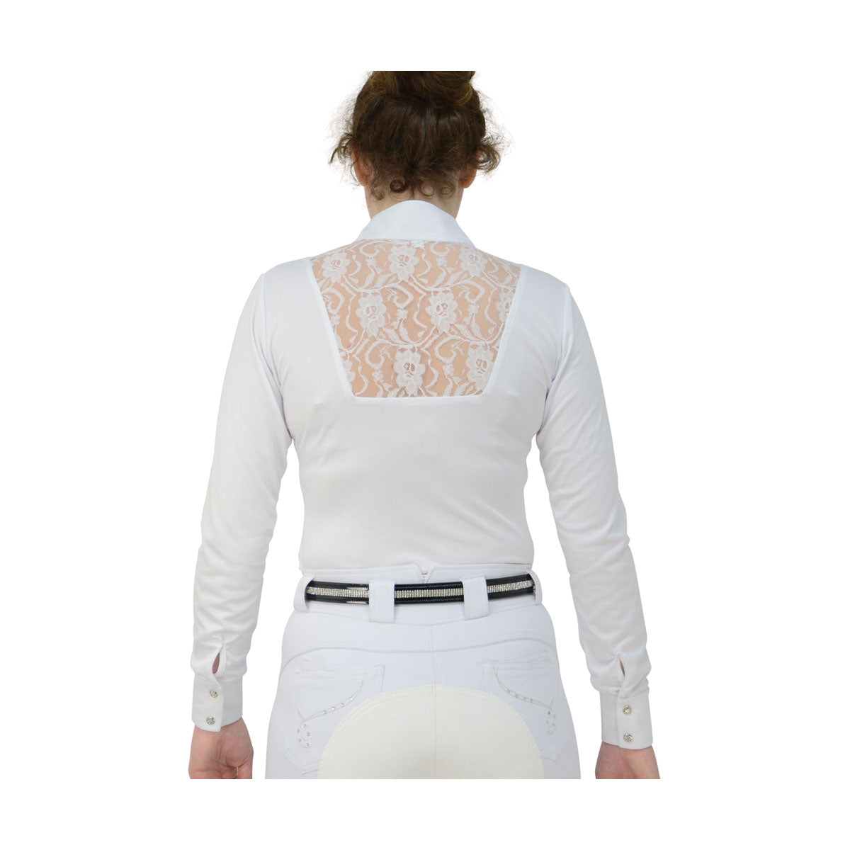 HY Fashion Ladies Katherine Ruffle Long Sleeved Show Shirt - Top Of The Clops