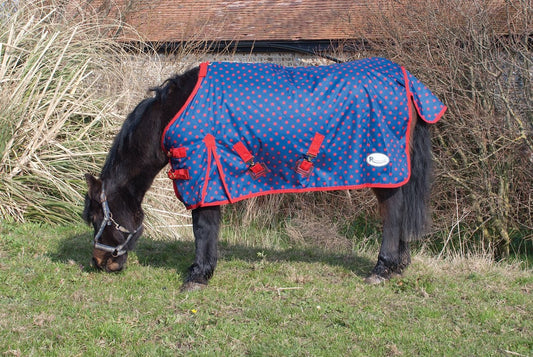 Rhinegold Dottie Small Pony / Foal Turnout Rug - Top Of The Clops