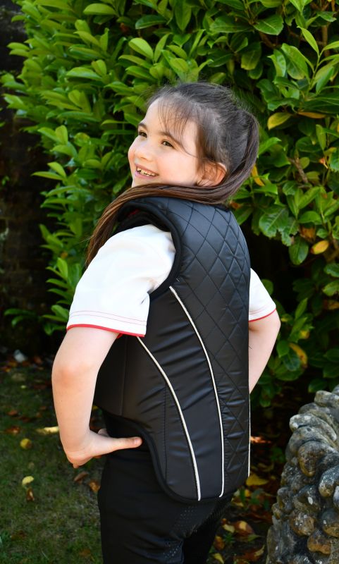 Rhinegold Childs Prestige Zip Front Body Protector BETA 2018 Level 3 - Top Of The Clops