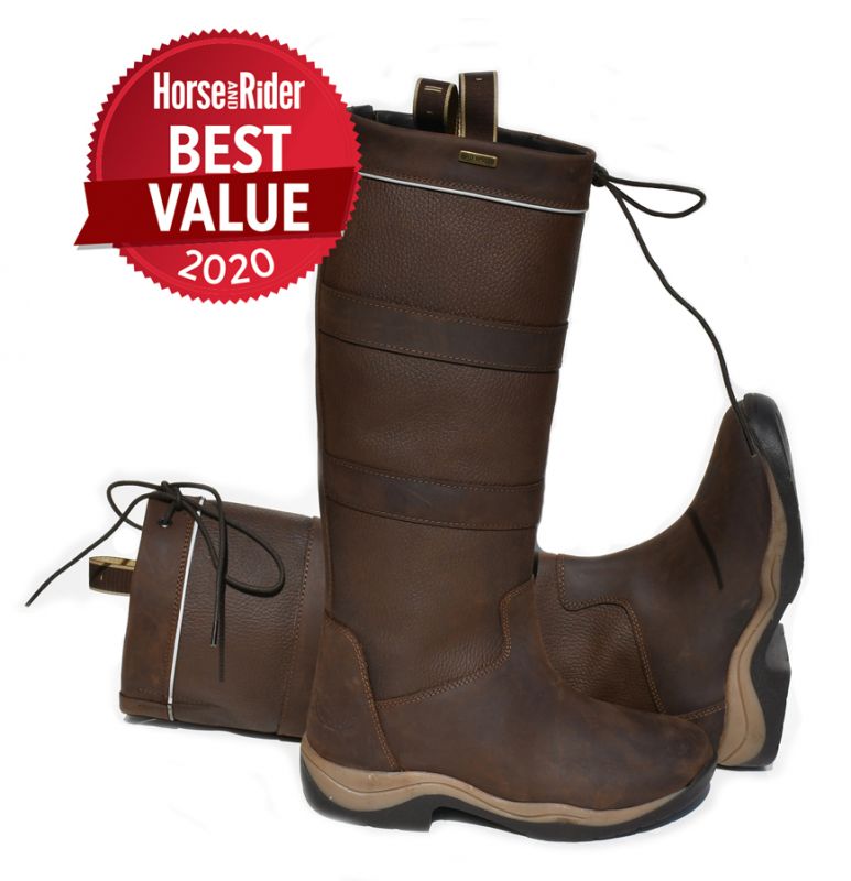 Rhinegold Elite Harlem Waterproof Country Boots - Top Of The Clops