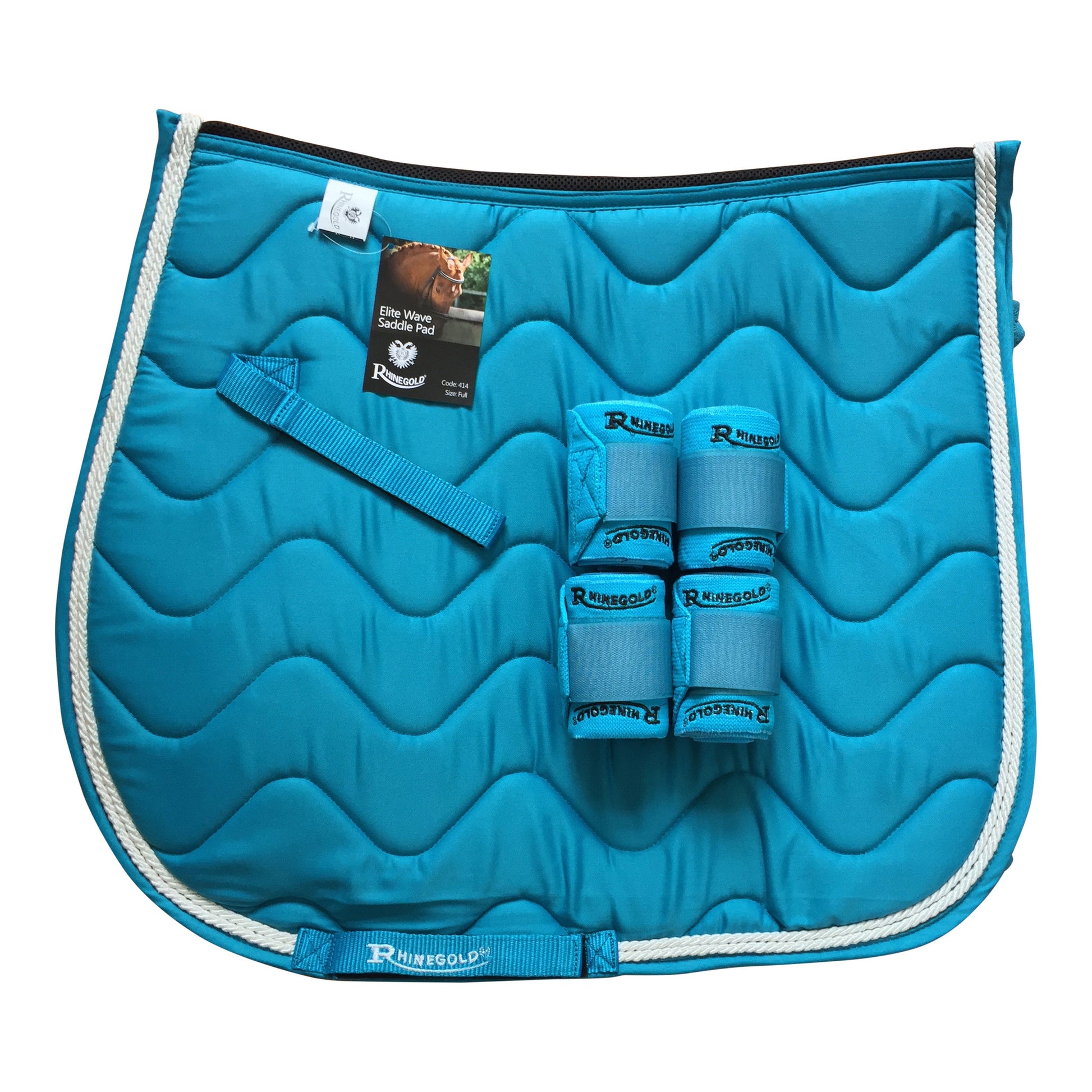 Rhinegold Wave Saddle Pad - Top Of The Clops