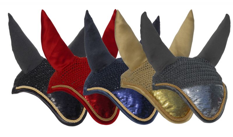 Rhinegold Sequin Fly Veil - Top Of The Clops