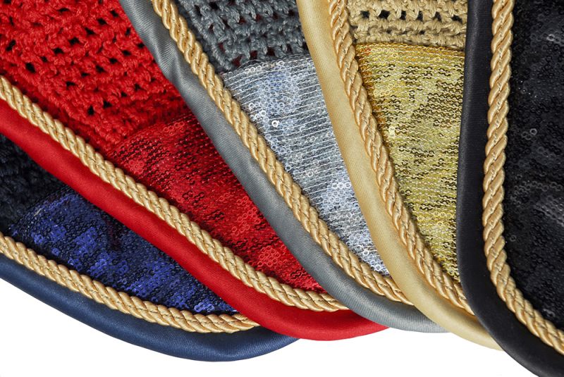 Rhinegold Sequin Fly Veil - Top Of The Clops