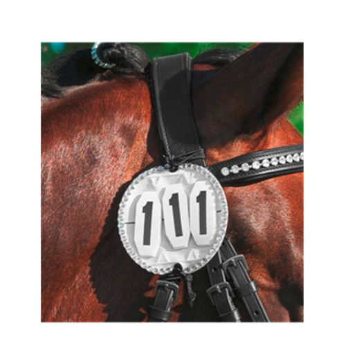 Competition Numbers for Bridles or Saddle Pad - Top Of The Clops