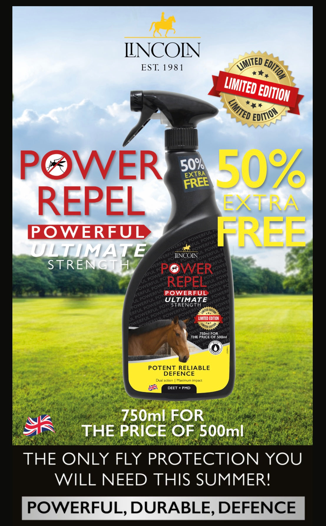 Lincoln Power Repel
