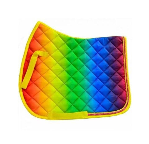 Sheldon Signature Rainbow Saddle Pad - Top Of The Clops