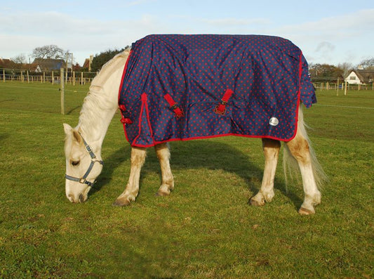 Rhinegold Bolivia Dottie No Fill Turnout Rug