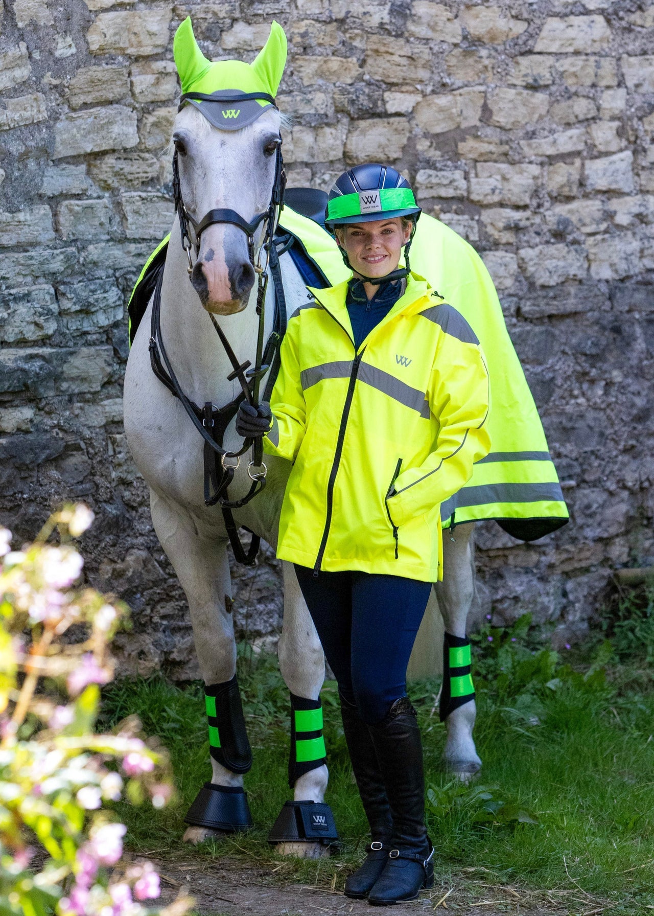 Woof Wear Lime Hi Vis Hat Band