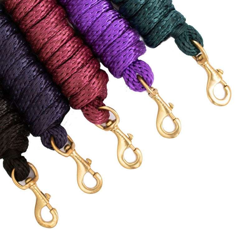 Gallop Deluxe Poly Leadrope with Solid Brass Trigger Clip