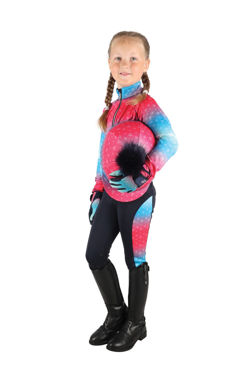 Dazzling Diamond Riding Tights by Little Rider